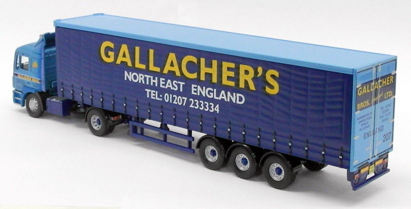 Corgi 1/50 Scale Diecast 75803 - MAN Curtainside - Gallacher's