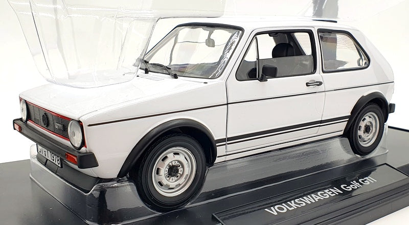 Norev 1/18 Scale Model Car 188484 - 1976 VW Golf GTI - White