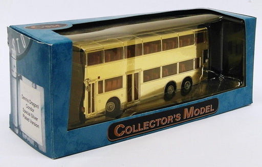 Collector's Model 1/76 Scale Bus DA116 - Dennis Dragon Condor - Silver Plated