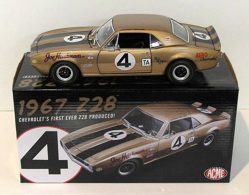 Acme1/18 Scale A1805703 - 1967 Chevrolet Camero Z28 - Joe Heishman