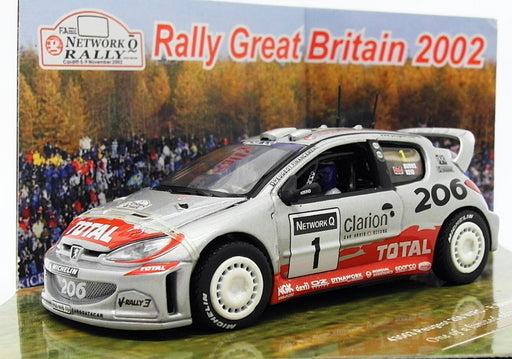 Vitesse 1/43 Scale 43003 - Peugeot 206 WRC Rally Of Great Britain 2002