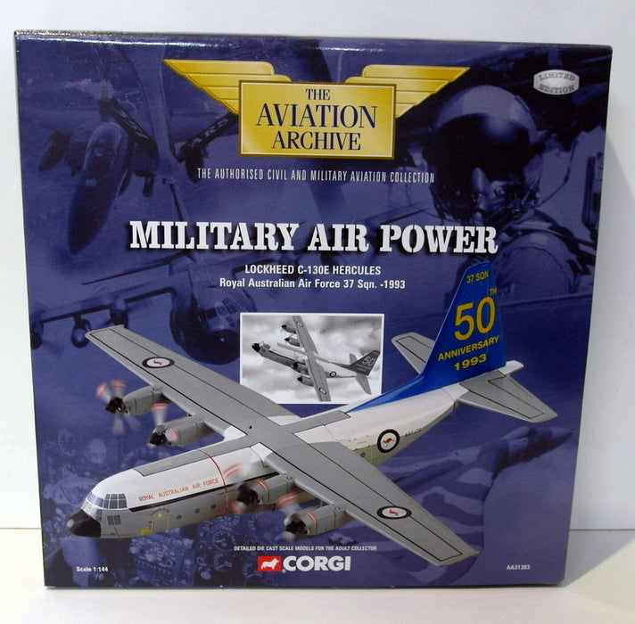 Corgi 1/144 Scale Diecast AA31303 Lockheed C-130E Hercules Royal Australian AF