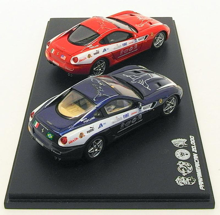 Red Line 1/43 Scale Model Car RL108 - Ferrari Panamerican 20,000 2 Piece Set