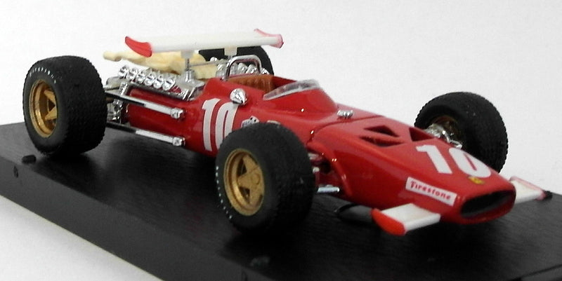 Brumm 1/43 Scale R256 - Ferrari 312 F1 - GP D'Italia 1969 #10 Pedro Rodriguez