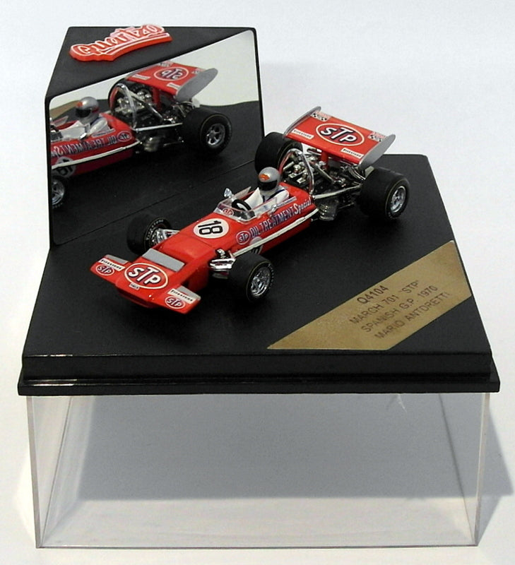 Quartzo 1/43 Scale Q4104 - March 701 STP F1 Spanish GP 1970 - #18 Antdretti