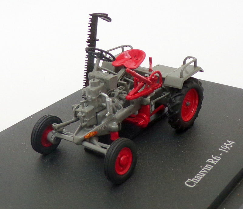 Hachette 1/43 Scale Model Tractor HT024 - 1954 Chauvin R6 - Grey