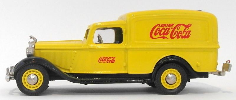Brooklin 1/43 Scale BRK16 020B  - 1935 Dodge Van Drink Coca Cola Yellow
