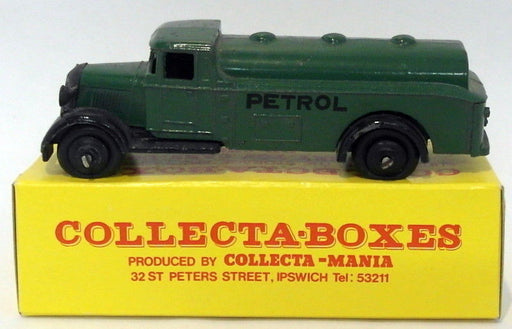 Vintage Dinky 250/4 - Petrol Tanker - Green In Collecta Box