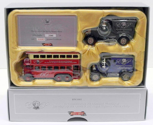Corgi Days Gone RW1003 - Queens Diamond Wedding Limited Edition Set