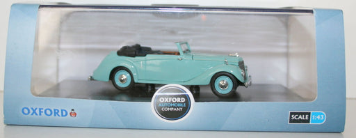 OXFORD 1/43 ASH003 TURQUOISE ARMSTRONG SIDDELEY HURRICANE OPEN