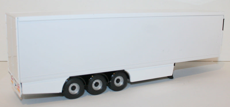 Corgi 1/50 Scale CC19912 - Tri Axle Fridge Trailer with Skirts - White