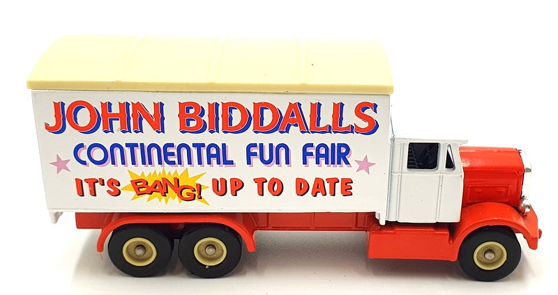 Lledo Showmans 1/72 Scale DG044034 - Scammell Six Wheeler Biddall's Fair