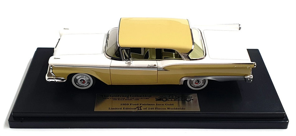 Goldvarg 1/43 Scale Resin GC-066B - 1959 Ford Fairlane - Inca Gold