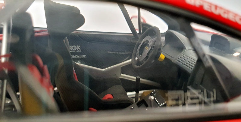 2004 PEUGEMOT307 AUOTart製 1/18 Gronholm 2004 PEUGEMOT307 AUOTart製 1/18 Gronholm Autoart Diecast