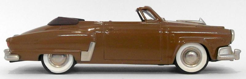 Brooklin 1/43 Scale BRK17A 002B  - 1952 Studebaker Commander Conv Brown