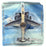 Amercom 1/200 Scale Model Aircraft AM1105D - 2007 Beriev A-50M Mainstay