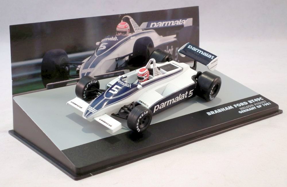 Atlas Editions 1/43 Scale 20219B - F1 Brabham Ford Germany GP 1981 Piquet
