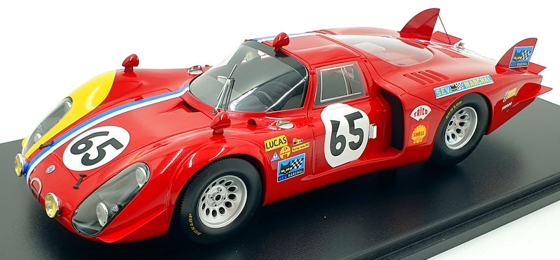 Alfa Romeo 33/2 Le Mans 1968 – Miniature Spark Rouge 1/18 Trosch/Von Wendt