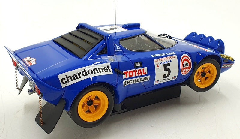 Kyosho 1/18 Scale Diecast 08130C Lancia Stratos HF 1976 TDC #5 Chardonnet