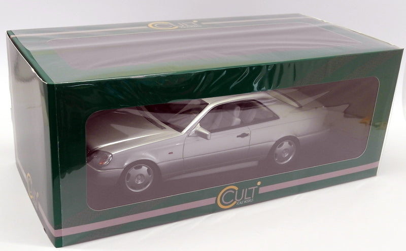 Cult 1/18 Scale Resin CML 079-1 Mercedes Benz 600 SEC C140 1992 Silver Metallic