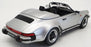 KK Scale 1/18 Scale KKDC180453 - 1989 Porsche 911 3.2 Speedster - Silver