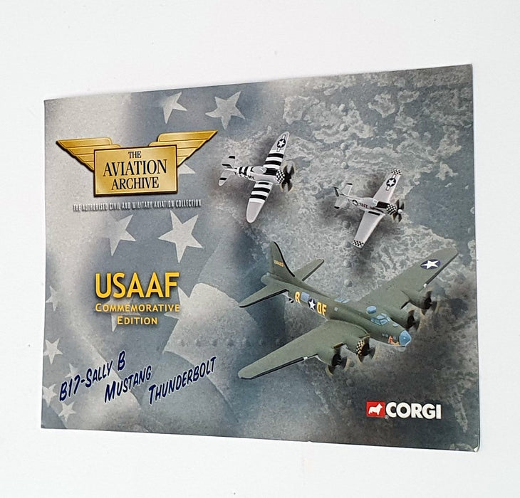 Corgi 1/144 Scale 49502 - USAAF B17Sally B Mustang Thunderbolt