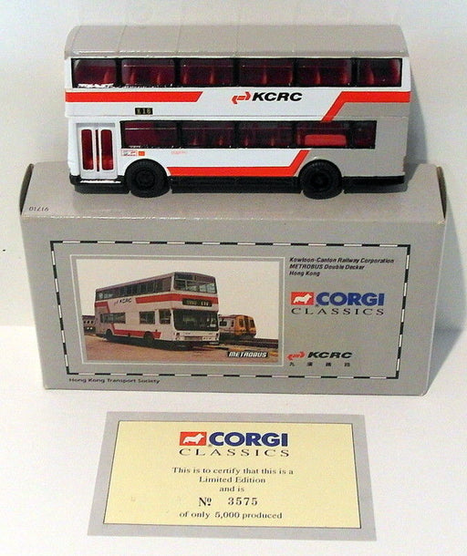 Corgi 1/76 Scale Diecast 91710 - Metrobus Double Decker Hong Kong Kowloon-Canton