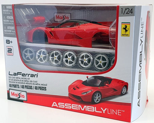 Maisto 1/24 Scale Model Car Kit 39129 - LaFerrari - Red