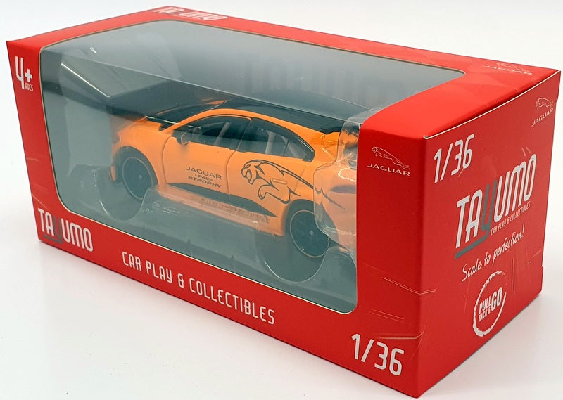 Tayumo 1/36 Scale Pull Back & Go 36100024 - Jaguar I-Pace e Trophy - Orange