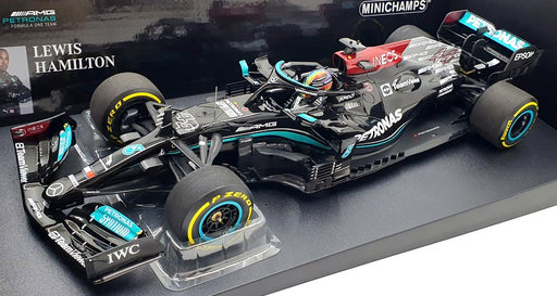 Miniature F1 Formule 1 Mercedes AMG 2020 Minichamps signée Lewis Hamilton