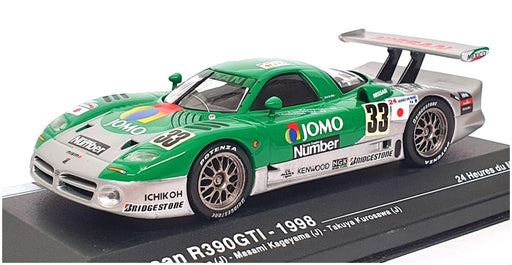 Altaya Ixo 1/43 Scale A1323A - Nissan R390GTI #33 Le Mans 1998 - Green/Silver
