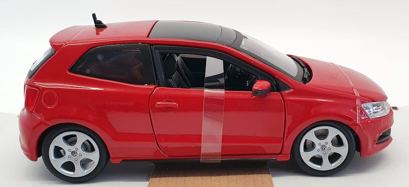 Burago 1/24 Scale 18-21059 - Volkswagen Polo GTi - Red