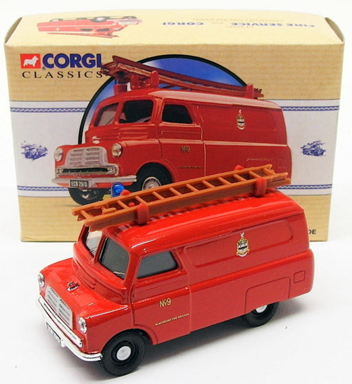 Corgi 1/43 Scale Model Van 96906 - Bedford CA Van - Blackburn Fire Brigade