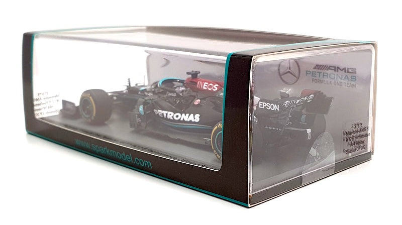 Spark Model 1/43 Scale S7675 - Mercedes-AMG F1 W12 E Performance #44 Winner Spanish GP 2021