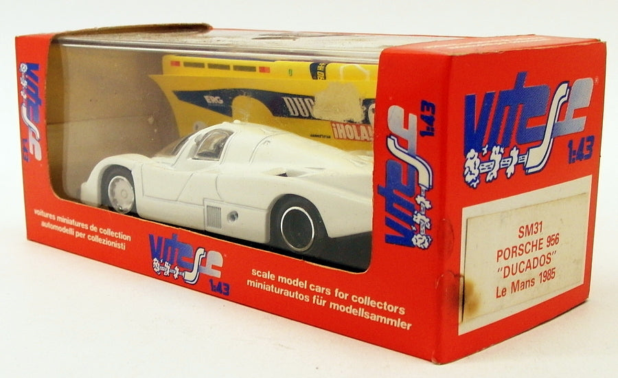 Vitesse 1/43 Scale Model Car SM31 - Porsche 956 Ducados Le Mans 1985