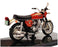 Atlas Editions 1/24 Scale 4 658 113 - 1970 Honda CB750 Four Motorbike - Gold