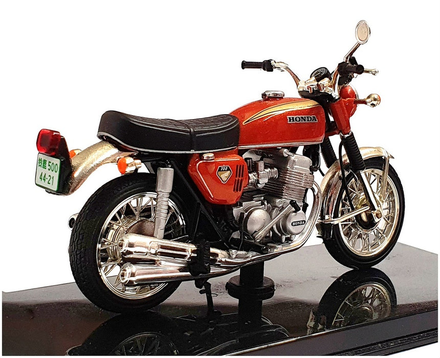 Atlas Editions 1/24 Scale 4 658 113 - 1970 Honda CB750 Four Motorbike - Gold