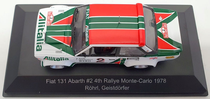 CMR 1/43  Scale Model Car WRC013 - Fiat 131 Abarth #2 4th Rally Monte Carlo
