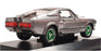Greenlight 1/43 Scale 86411 - 1967 Custom Mustang "Eleanor" Silver Green Wheels
