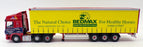 Corgi 1/50 Scale Model Truck CC13612 - DAF CF Curtainside - Bedmax