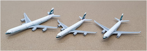 Gemini Jets 1/000 Scale 00016 Airbus A340-600 A340-300 & A330-300 Cathay Pacific