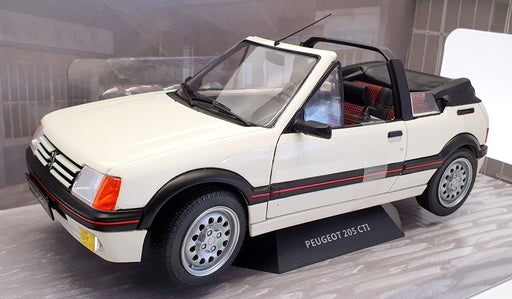 Solido 1/18 Scale Diecast S1806202 - 1989 Peugeot 205 CTI MK1 - White
