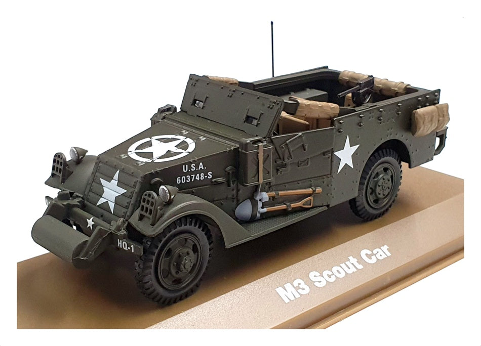 Atlas Editions 1/43 Scale 6690 020 - M3 Scout Car US Army - Green