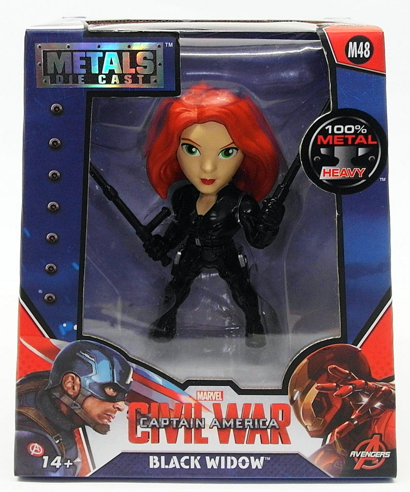 Jada Metals Diecast 4" Figure  97680 - Black Widow - Captain America