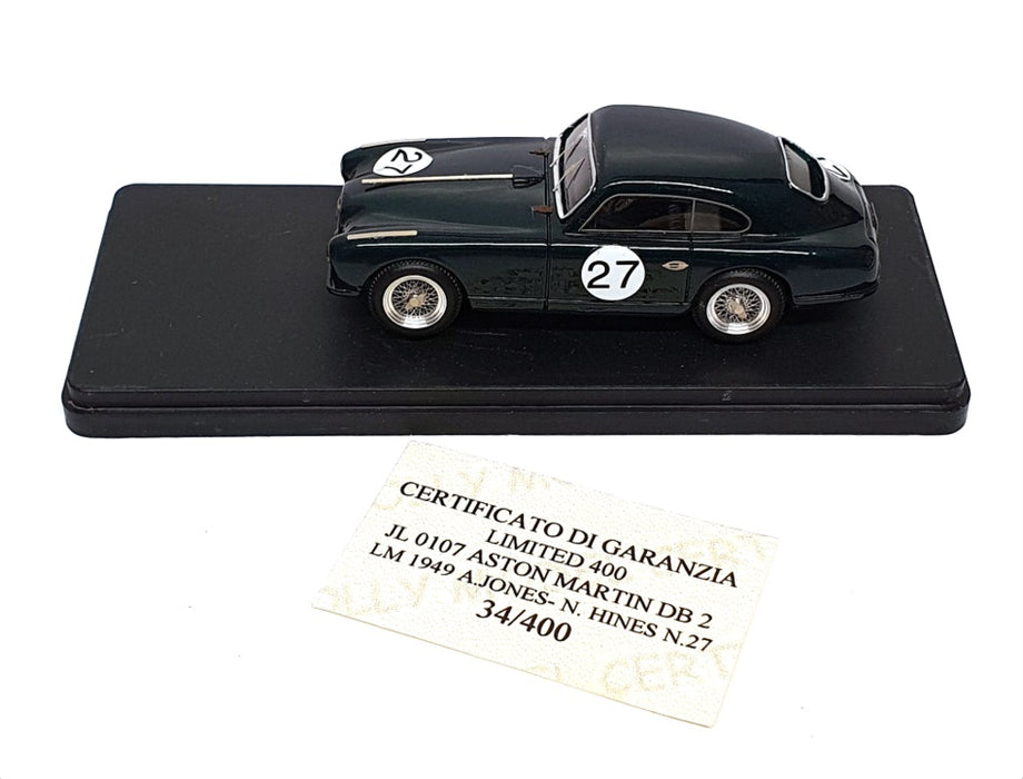 Jolly Model 1/43 Scale JL0107 - Aston Martin DB2 LM 1949 - #27 Jones/Hines