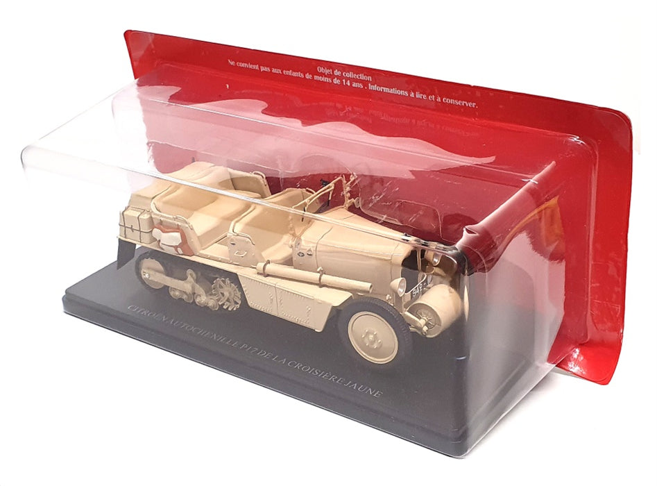 Hachette 1/24 Scale Diecast G111V015 - Citroen Autochenille P17 - Cream