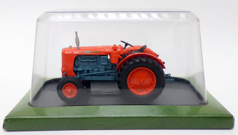 Hachette 1/43 Scale Model Tractor HT066 - 1961 Fiat 80 R - Orange
