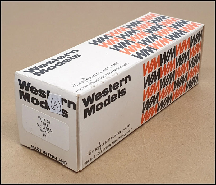 Western Models 1/43 Scale WRK38 - 1983 McLaren MP4/C F1 - Lauda