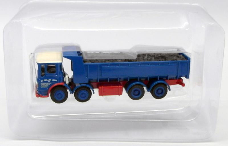 EFE 1/76 Scale Model Truck 21501 - AEC 4 Axle Tipper - E.F. Phillips & Sons