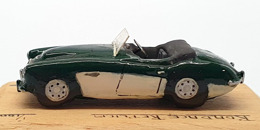 Roadace Replicas 1/100 Scale RA4 - 1956 Austin Healey 100/6 - Green/White